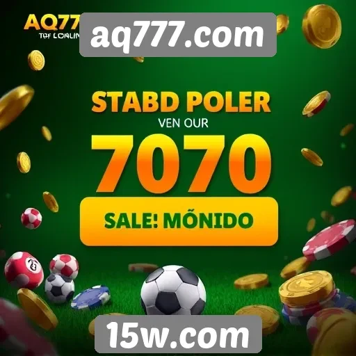 Promoções e bônus oferecidos pelo aq777.com
