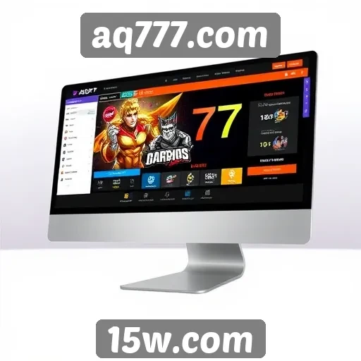 Avaliação da interface do site aq777.com
